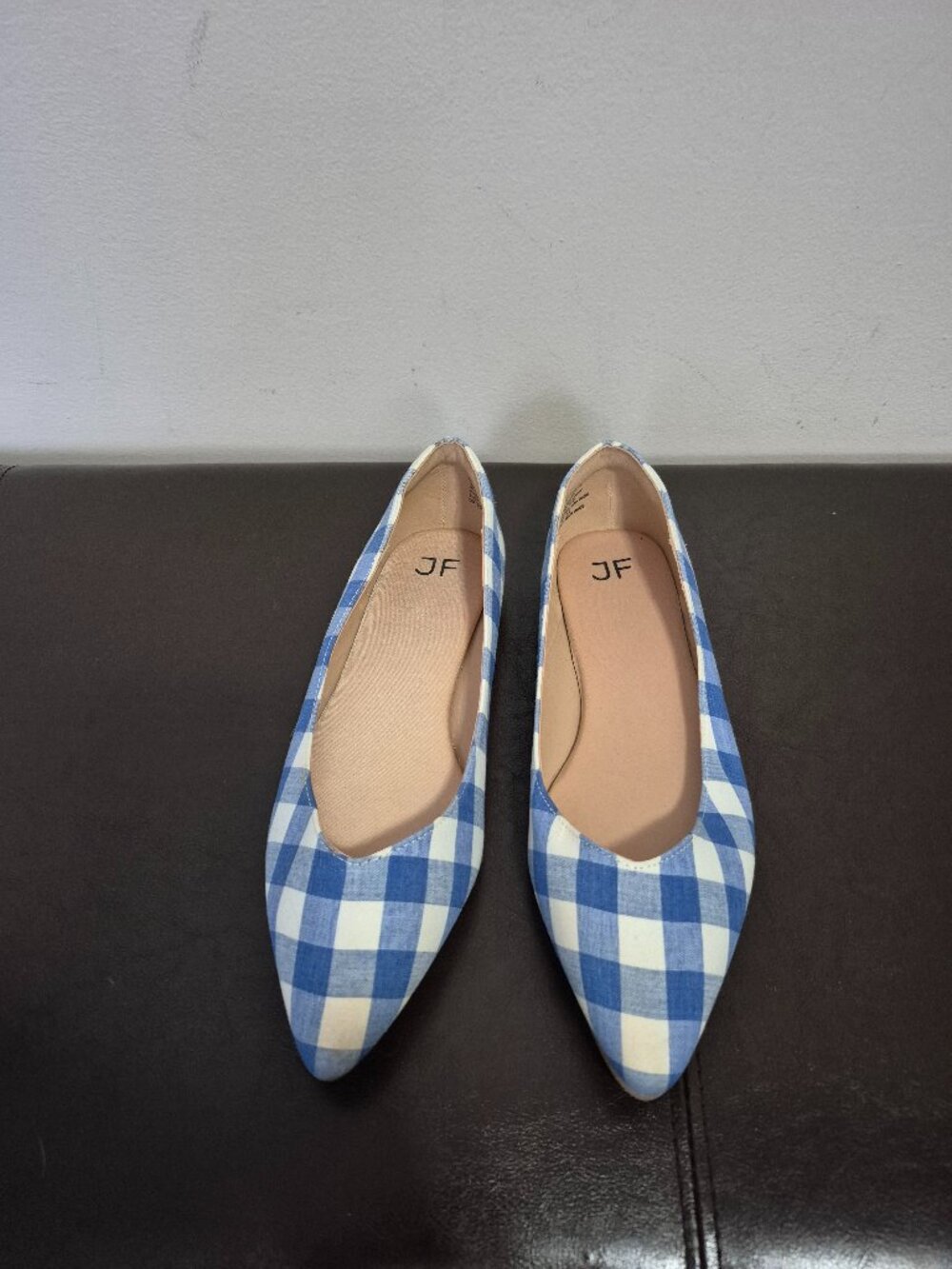 Gingham Flats